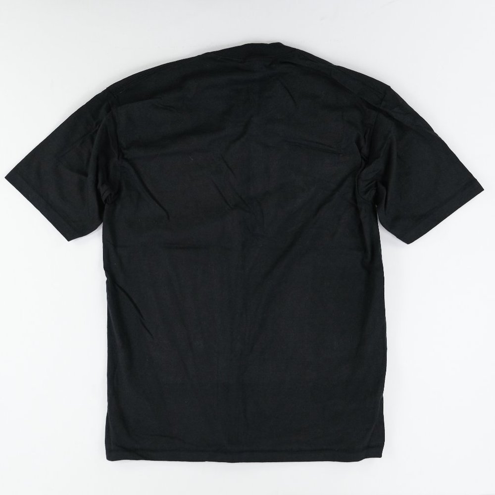 Vintage 90's Single Stitch Black Charlotte North Carolina Sz. Large Tourist Tee - Picture 2 of 6